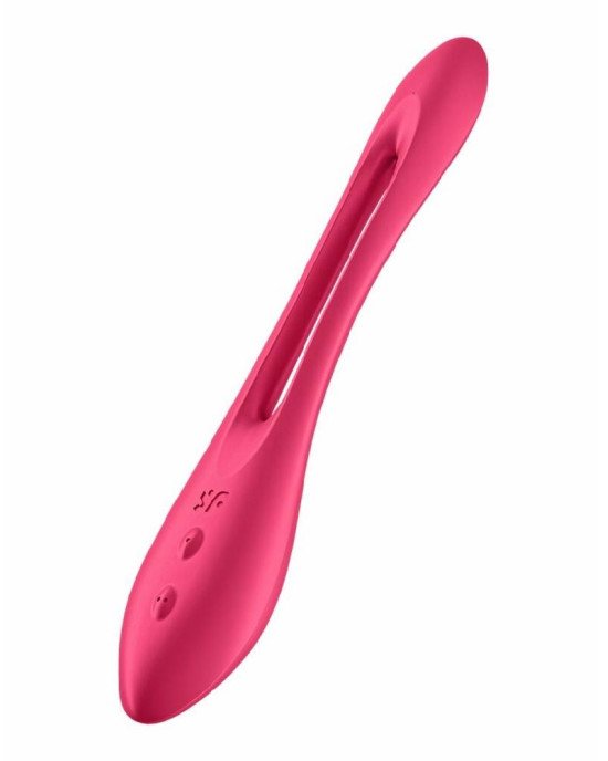 Універсальний гнучкий вібратор для пар Satisfyer Elastic Joy Red Універсальний гнучкий вібратор для пар Satisfyer Elastic Joy Red