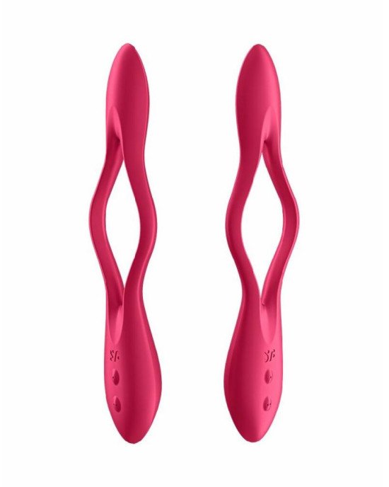 Універсальний гнучкий вібратор для пар Satisfyer Elastic Joy Red Універсальний гнучкий вібратор для пар Satisfyer Elastic Joy Red