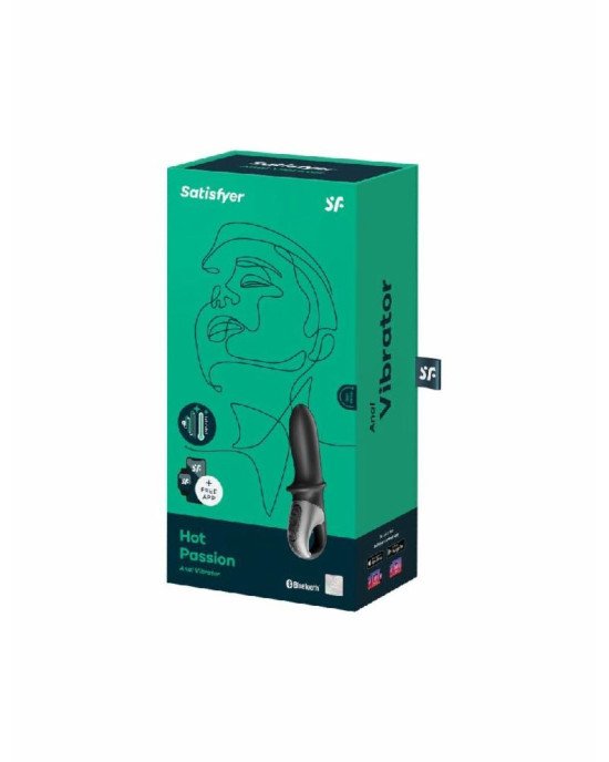 Анальний смарт-вібратор з підігрівом Satisfyer Hot Passion Анальний смарт-вібратор з підігрівом Satisfyer Hot Passion