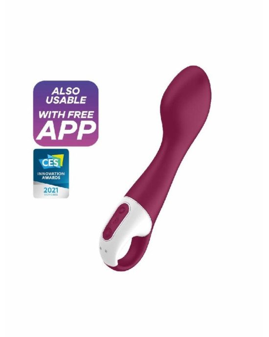 Смарт вібратор точки G Satisfyer Hot Spot з функцією підігріву
