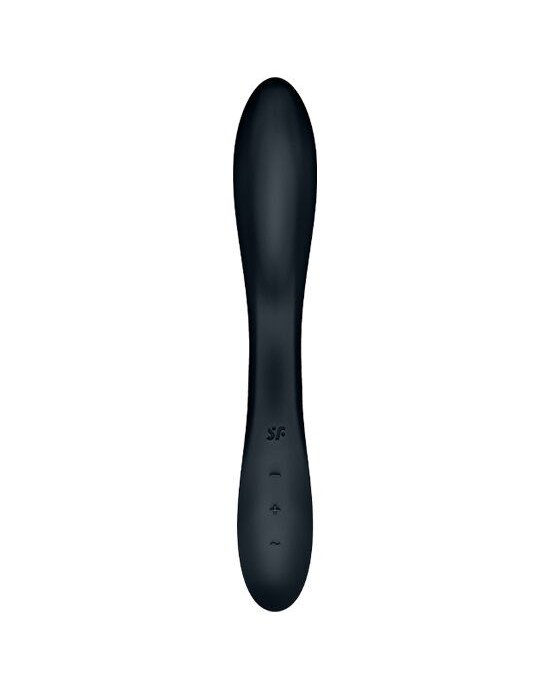 Вібратор із перлинною стимуляцією точки G Satisfyer Rrrolling Explosion Black Вібратор із перлинною стимуляцією точки G Satisfyer Rrrolling Explosion Black