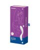 Вібратор із перлинною стимуляцією точки G Satisfyer Rrrolling Pleasure White
