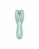 Кліторальний вібратор Satisfyer Threesome 3 Mint з трьома пальчиками Кліторальний вібратор Satisfyer Threesome 3 Mint з трьома пальчиками