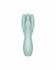 Кліторальний вібратор Satisfyer Threesome 3 Mint з трьома пальчиками Кліторальний вібратор Satisfyer Threesome 3 Mint з трьома пальчиками
