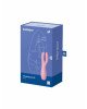 Кліторальний вібратор Satisfyer Threesome 3 Pink з трьома пальчиками Кліторальний вібратор Satisfyer Threesome 3 Pink з трьома пальчиками