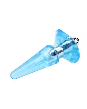 Анальний плаг NICOLE'S Vibra Plug, Blue