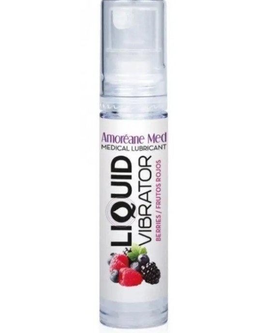 Стимулюючий лубрикант від Amoreane Med: Liquid vibrator - Berries (рідкий вібратор), 10 ml Стимулюючий лубрикант від Amoreane Med: Liquid vibrator - Berries (рідкий вібратор), 10 ml