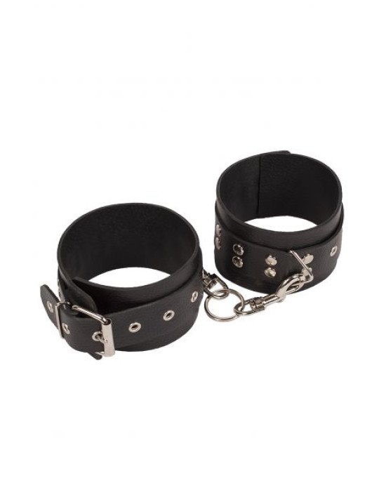 Окови Leather Restraints Leg Cuffs, Black Окови Leather Restraints Leg Cuffs, Black