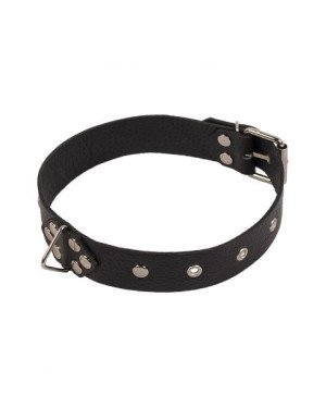 Нашийник Leather Restraints Collar, Black шкіра