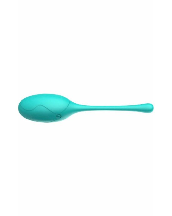 Віброяйце Turquoise Pleasure 10 режимів вібрації колір бірюзовий Віброяйце Turquoise Pleasure 10 режимів вібрації колір бірюзовий