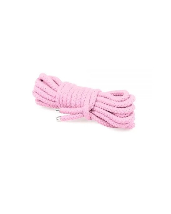 Мотузка для бондажу BONDAGE ROPE 5M, Pink