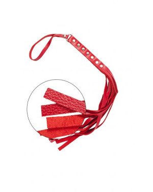 Флогер S&M Fancy Leather Flower, Red Флогер S&M Fancy Leather Flower, Red