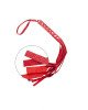 Флогер S&M Fancy Leather Flower, Red Флогер S&M Fancy Leather Flower, Red