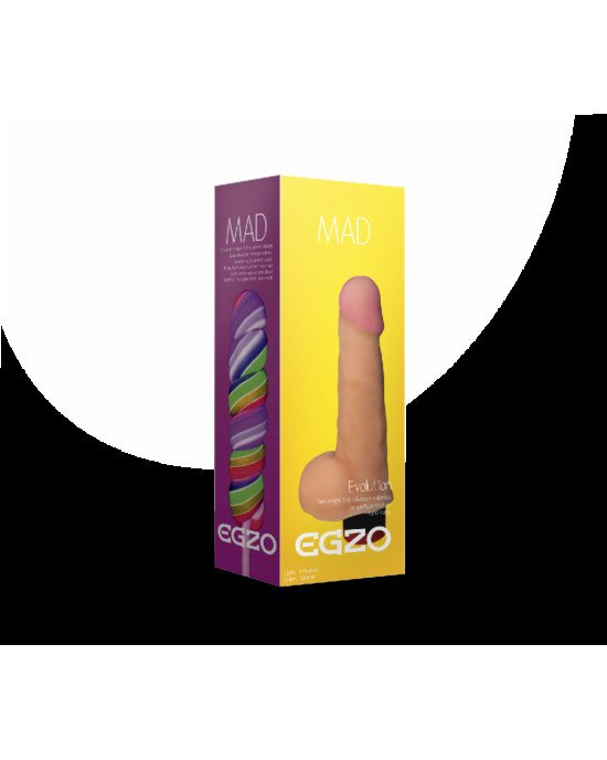 Вібратор EGZO Ciberskin V004 (17,6 см х 4,2 см) Вібратор EGZO Ciberskin V004 (17,6 см х 4,2 см)