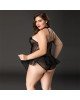 Чорне тедді зі спідничкою XL/XXL Чорне тедді зі спідничкою XL/XXL