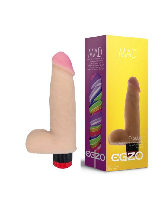 Вібратор EGZO Ciberskin V005 (17,5 см х 4 см)