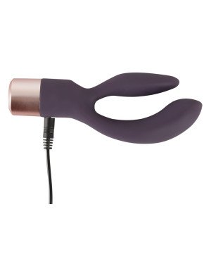 Вібратор кролик із 10 режимів вібрації Elegant Series Double Vibe Вібратор кролик із 10 режимів вібрації Elegant Series Double Vibe