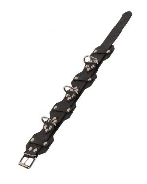 Нашийник VIP Leather Collar, Black