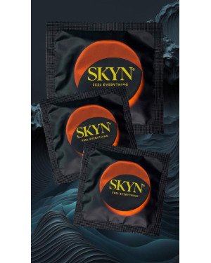 Безлатексні поліізопренові презервативи SKYN Warming (зігріваючим ефектом) (по 1шт)