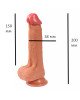 Фалоімітатор Jack penis тілесний без вібрації Фалоімітатор Jack penis тілесний без вібрації