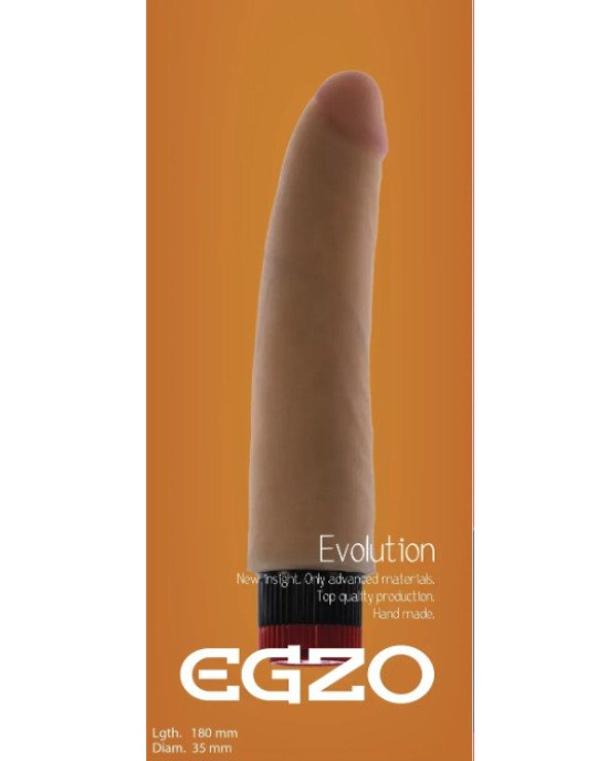 Вібратор EGZO Ciberskin VNS002 (18 см х 3,5 см)
