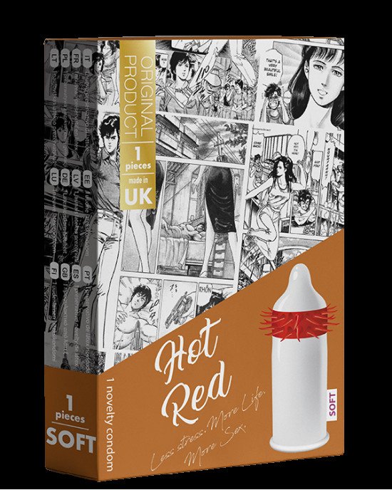 Презервативи EGZO Hot Red Презервативи EGZO Hot Red