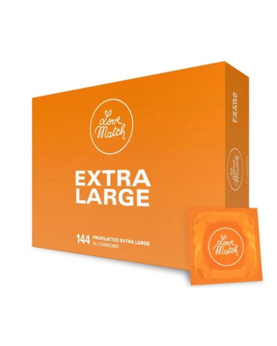 Презервативи збільшеної ширини Love Match - Extra Large (по 1 шт) Презервативи збільшеної ширини Love Match - Extra Large (по 1 шт)