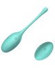 Віброяйце Turquoise Pleasure 10 режимів вібрації колір бірюзовий Віброяйце Turquoise Pleasure 10 режимів вібрації колір бірюзовий