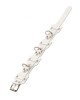 Нашийник VIP Leather Collar, White Нашийник VIP Leather Collar, White