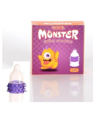Презерватив Recare MONSTER Violet Boo (1шт)