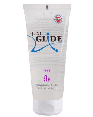Лубрикант на водній основі для секс-іграшок JUST GLIDE Toy 200 мл