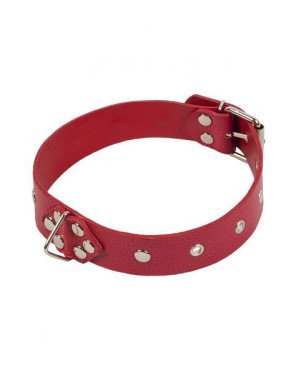 Нашийник Leather Restraints Collar, Red