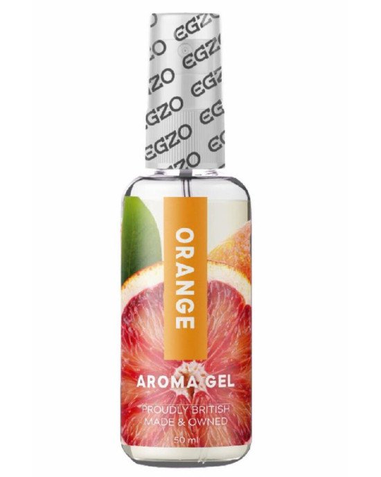 Оральний гель-лубрикант EGZO AROMA GEL - Orange, 50 мл Оральний гель-лубрикант EGZO AROMA GEL - Orange, 50 мл