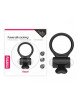 Ерекційне віброкільце Power Clit Cockring, Black Ерекційне віброкільце Power Clit Cockring, Black