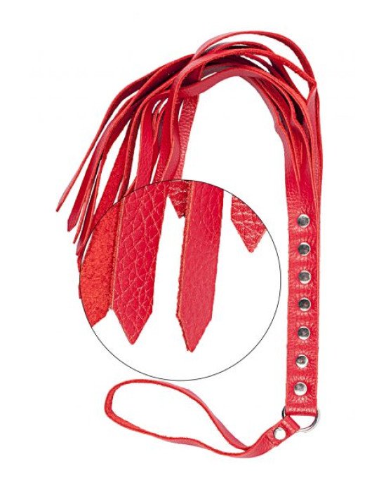 Флогер натуральна шкіра Leather Floger, Red Флогер натуральна шкіра Leather Floger, Red