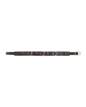 Нашийник Slave leather collar, Black