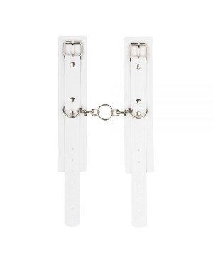 Наручники Leather Standart Hand Cuffs, White