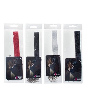 Повідець Leather Leash, White