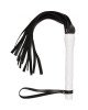 Флогер VIP Leather Flogger, White Флогер VIP Leather Flogger, White