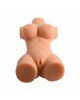 Мастурбатор-торс Busty Lady Solid Silicone Sexy Doll вагіна-анус без вібрації