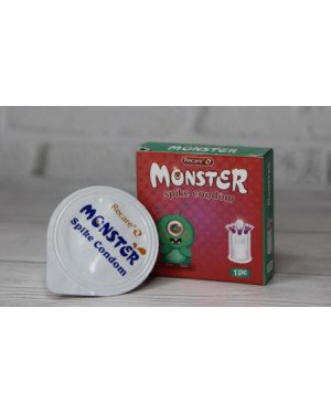 Презерватив Recare MONSTER Raspberry Zee (1шт)