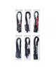 Флогер Premium Leather Flogger, B&W Флогер Premium Leather Flogger, B&W