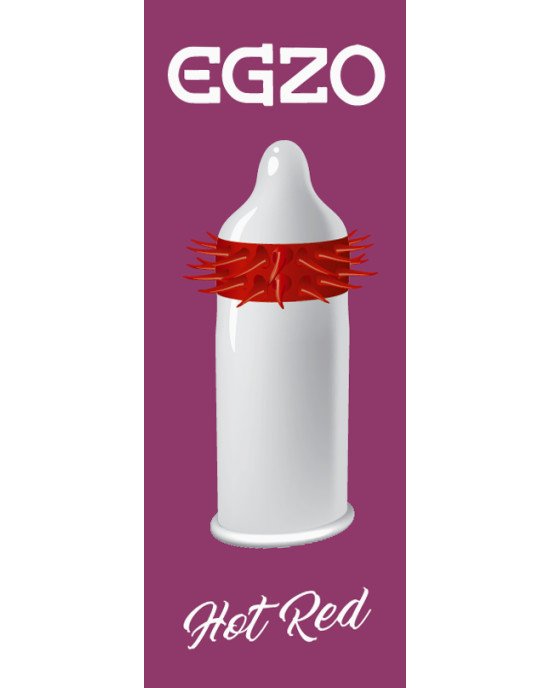 Презервативи EGZO Hot Red Презервативи EGZO Hot Red