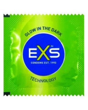 Презерватив EXS світиться у темряві (по 1 шт)