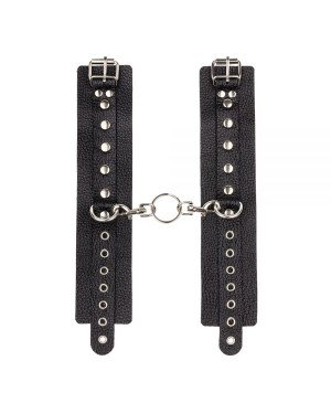 Наручники Leather Double Fix Hand Cuffs, Black