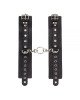 Наручники Leather Double Fix Hand Cuffs, Black Наручники Leather Double Fix Hand Cuffs, Black
