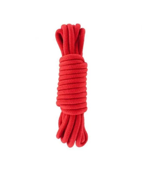 Мотузка для бондажу BONDAGE ROPE 5M, Red