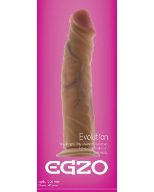 Фалоімітатор EGZO Ciberskin D002 (20,5 см х 4,5 см) Фалоімітатор EGZO Ciberskin D002 (20,5 см х 4,5 см)