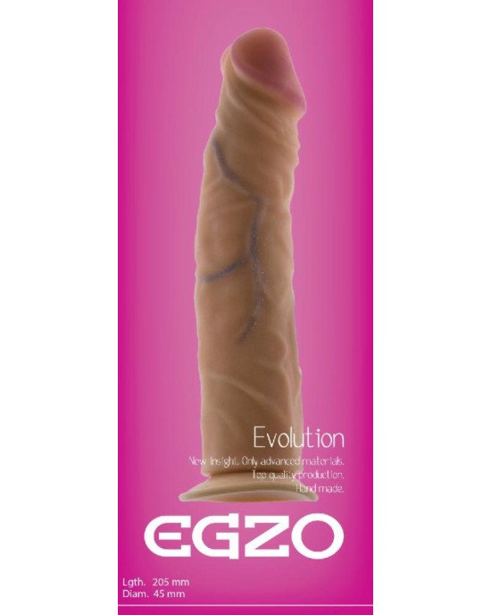 Фалоімітатор EGZO Ciberskin D002 (20,5 см х 4,5 см) Фалоімітатор EGZO Ciberskin D002 (20,5 см х 4,5 см)