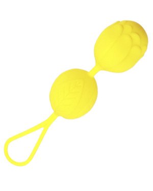Вагінальні кульки Yellow Petal жовтий